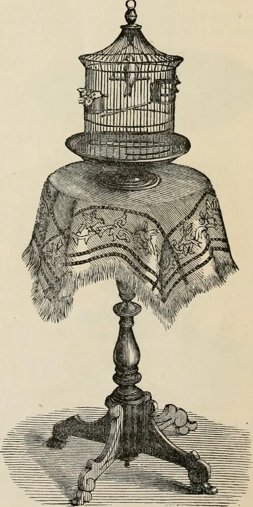 An illustration from Beautiful homes. Or, Hints in house furnishing, 1878, leaf 196