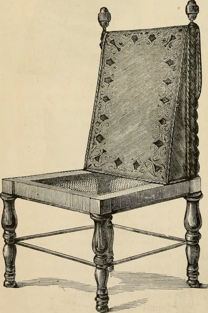 An illustration from Beautiful homes. Or, Hints in house furnishing, 1878, leaf 223