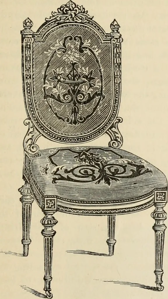 An illustration from Beautiful homes. Or, Hints in house furnishing, 1878, leaf 224