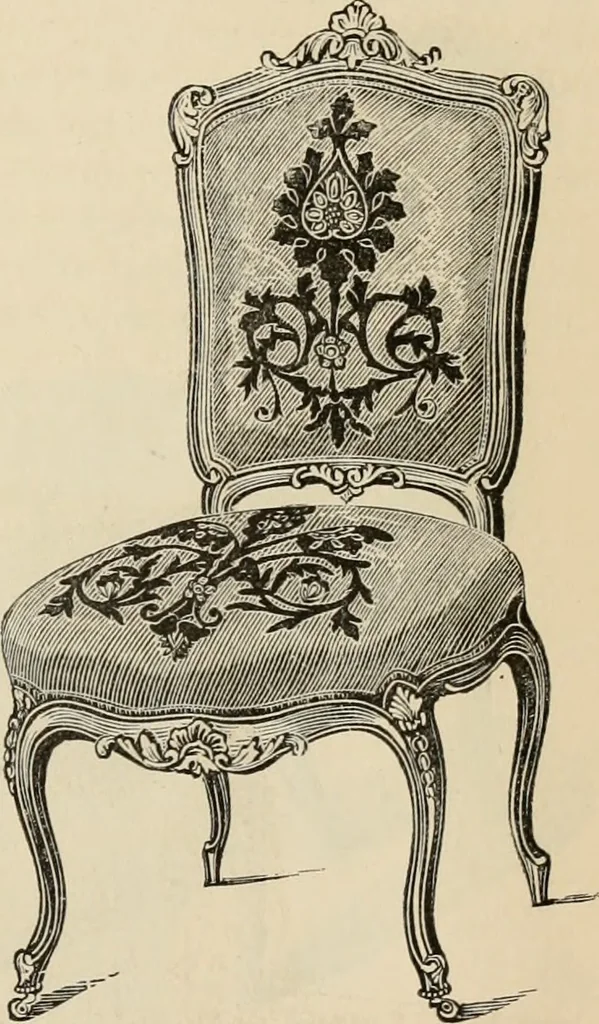An illustration from Beautiful homes. Or, Hints in house furnishing, 1878, leaf 224