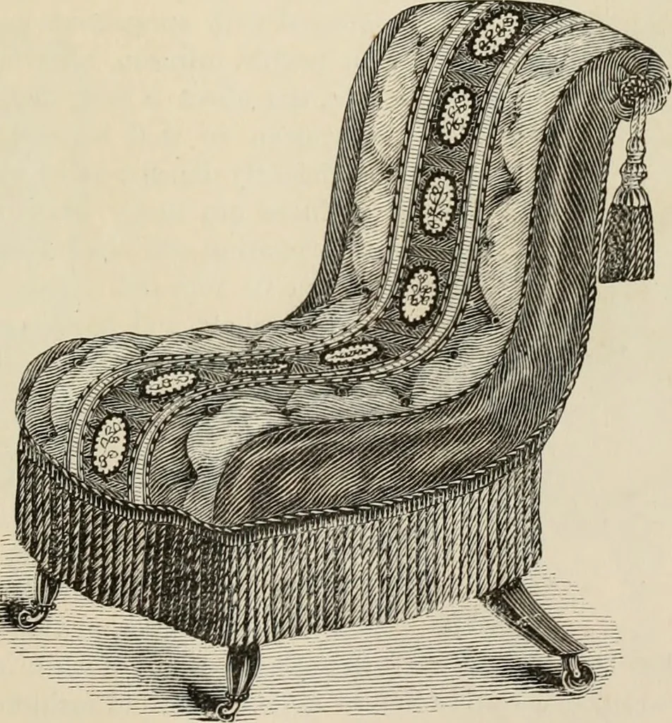 An illustration from Beautiful homes. Or, Hints in house furnishing, 1878, leaf 226