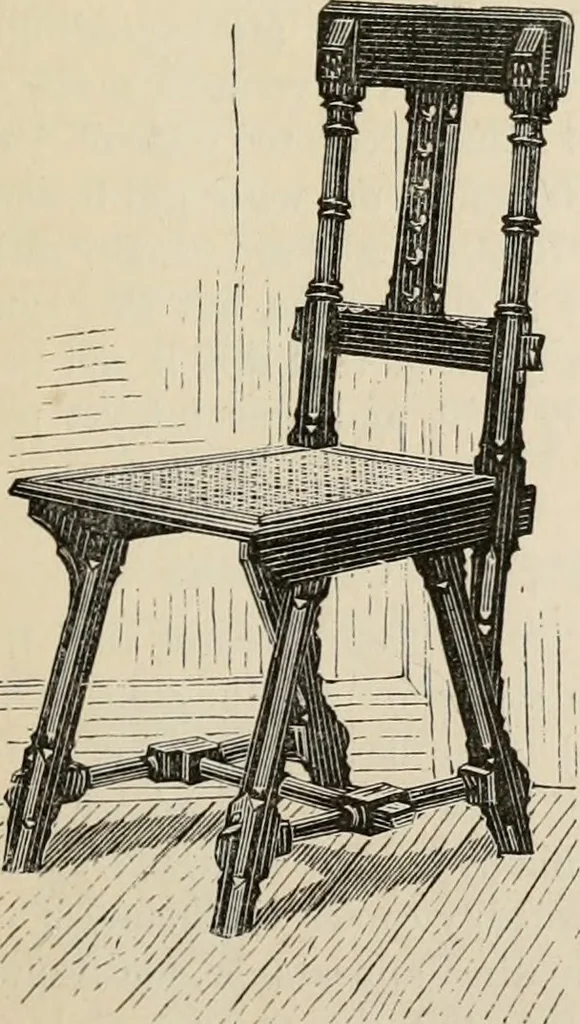 An illustration from Beautiful homes. Or, Hints in house furnishing, 1878, leaf 230