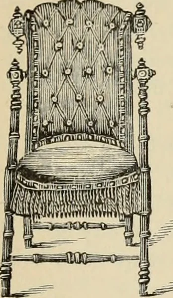 An illustration from Beautiful homes. Or, Hints in house furnishing, 1878, leaf 232