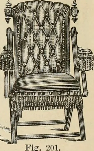 An illustration from Beautiful homes. Or, Hints in house furnishing, 1878, leaf 232