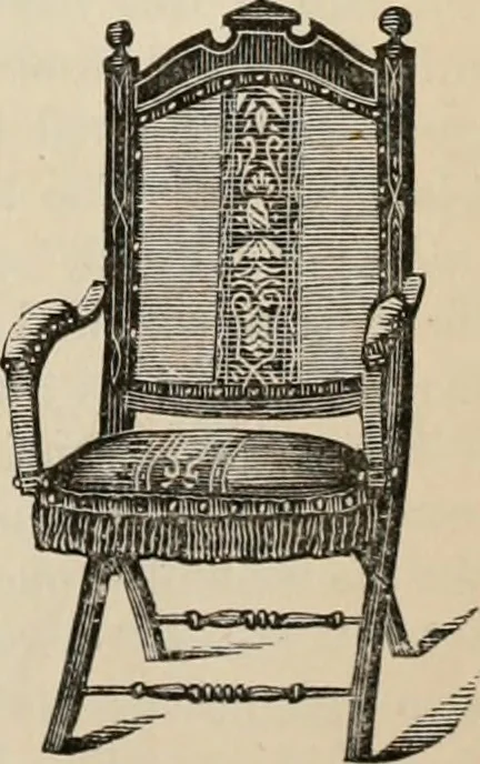 An illustration from Beautiful homes. Or, Hints in house furnishing, 1878, leaf 232