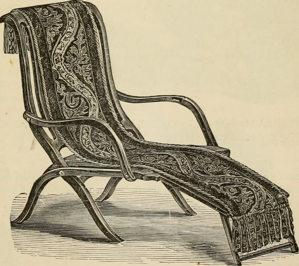 An illustration from Beautiful homes. Or, Hints in house furnishing, 1878, leaf 236