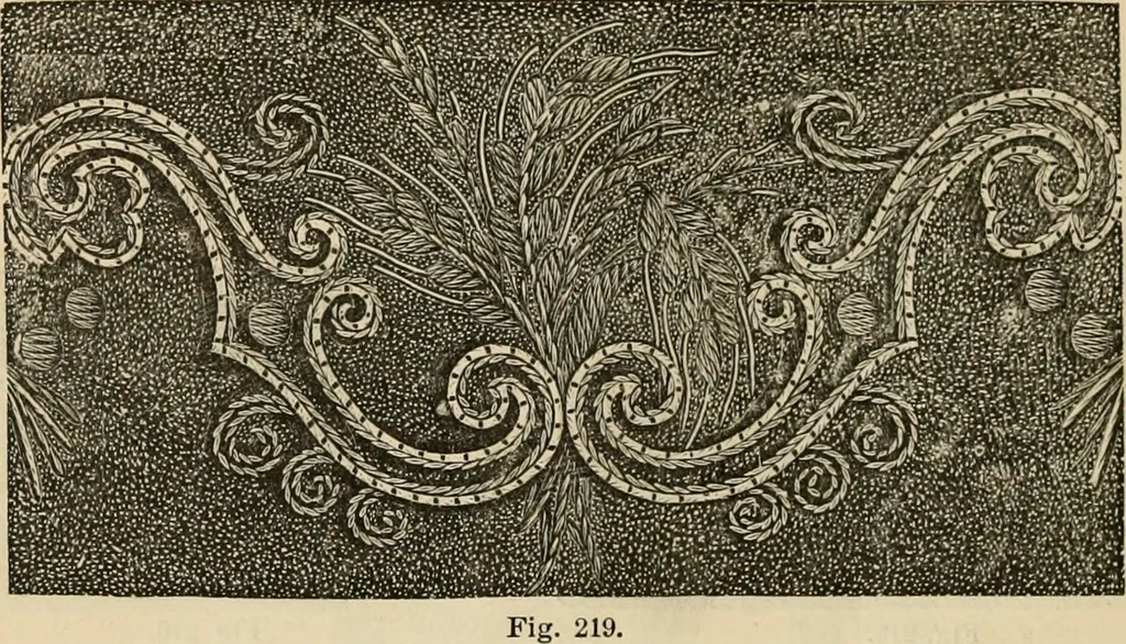 An illustration from Beautiful homes. Or, Hints in house furnishing, 1878, leaf 243