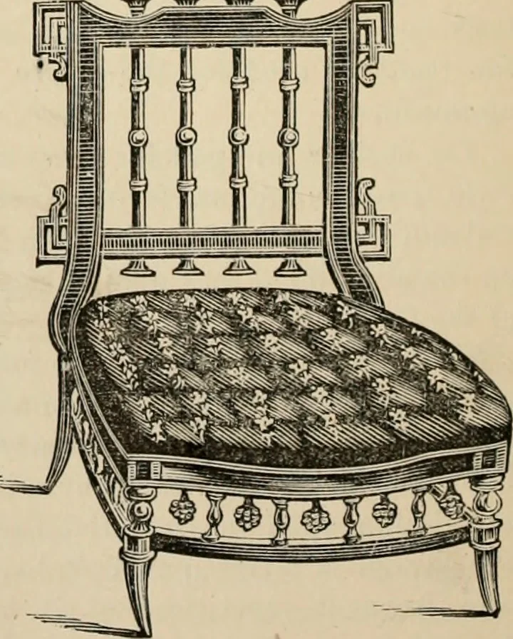An illustration from Beautiful homes. Or, Hints in house furnishing, 1878, leaf 245