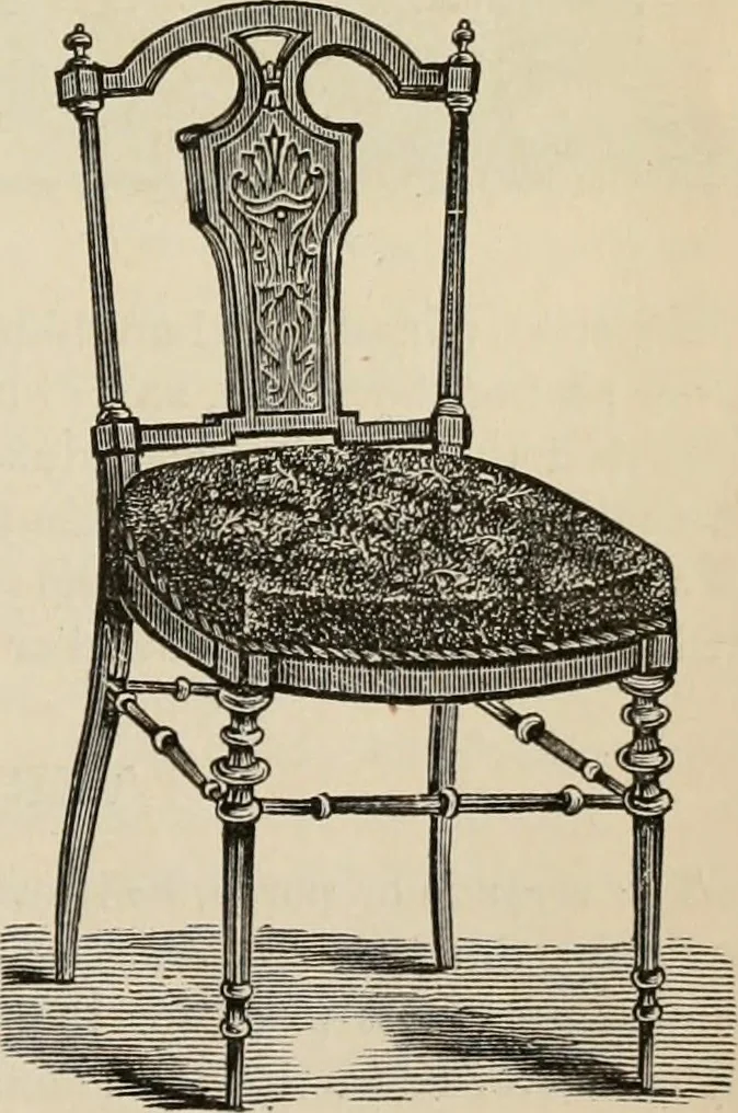 An illustration from Beautiful homes. Or, Hints in house furnishing, 1878, leaf 246