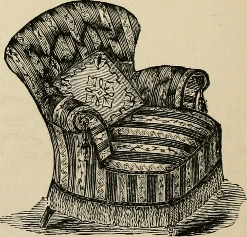 An illustration from Beautiful homes. Or, Hints in house furnishing, 1878, leaf 251