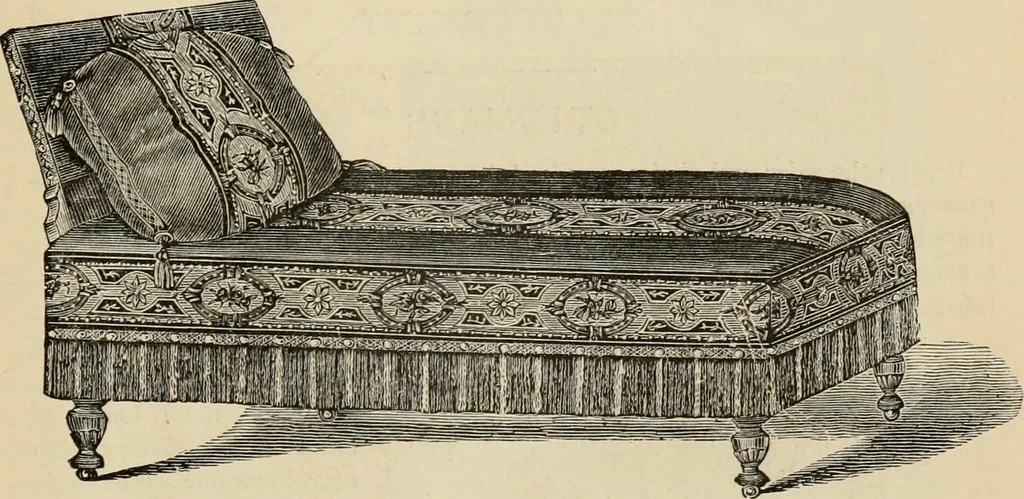 An illustration from Beautiful homes. Or, Hints in house furnishing, 1878, leaf 266