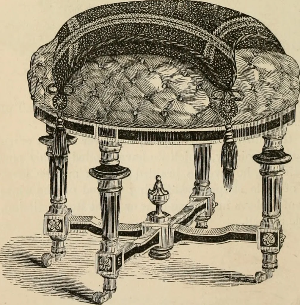 An illustration from Beautiful homes. Or, Hints in house furnishing, 1878, leaf 267