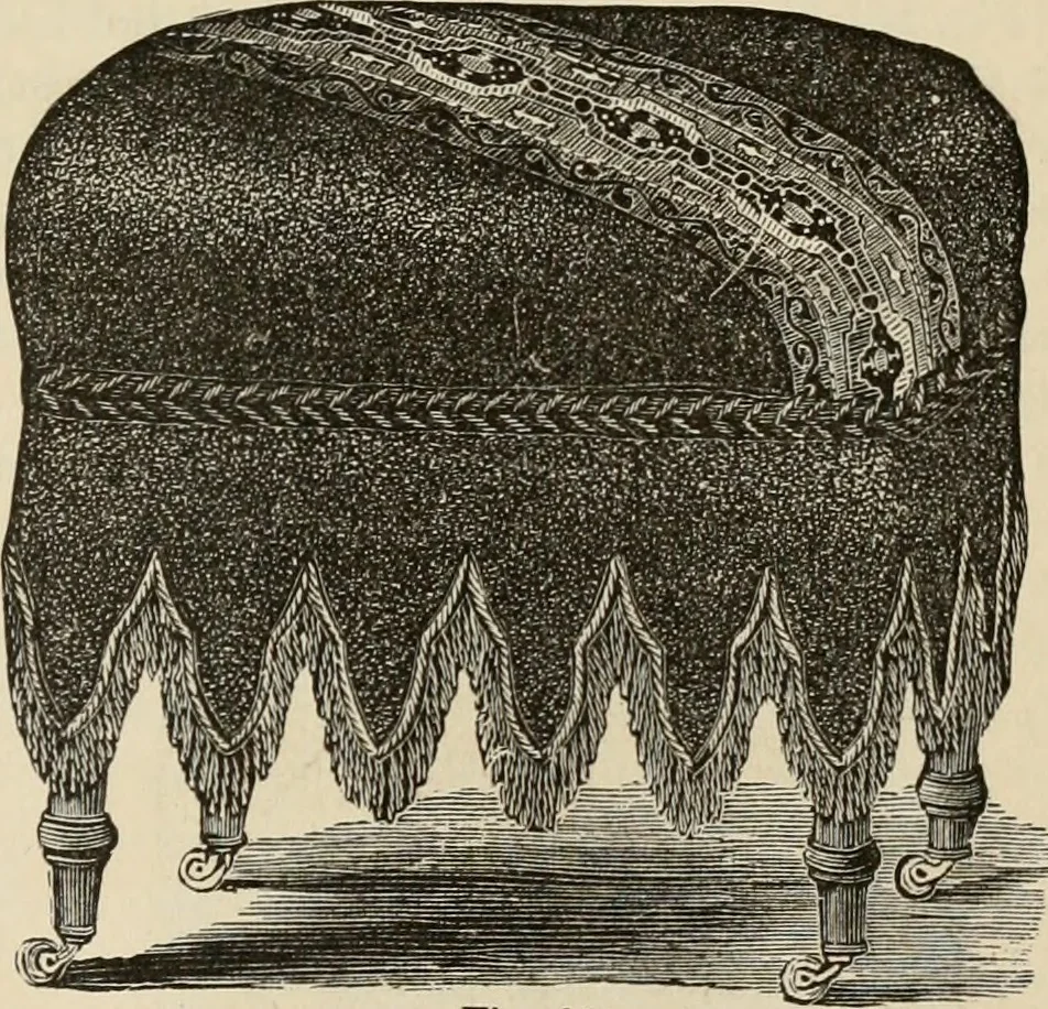 An illustration from Beautiful homes. Or, Hints in house furnishing, 1878, leaf 268
