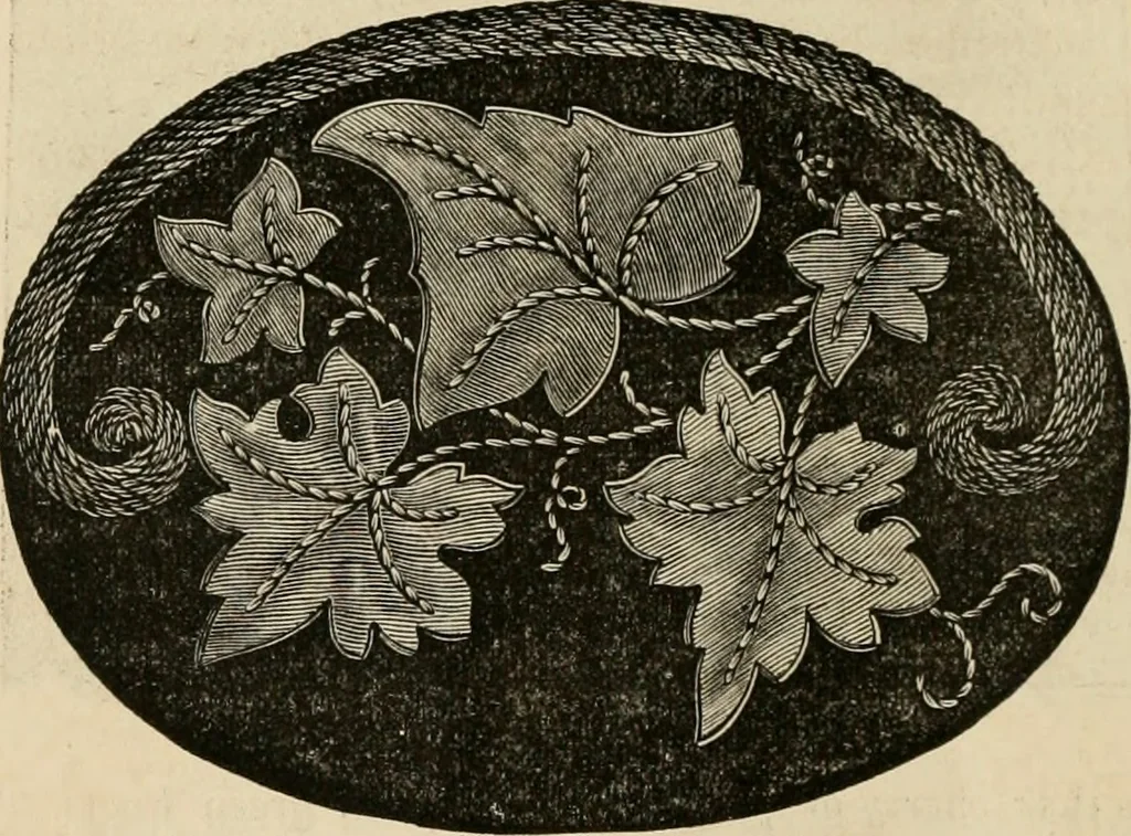 An illustration from Beautiful homes. Or, Hints in house furnishing, 1878, leaf 287