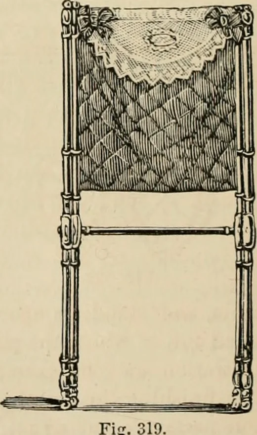 An illustration from Beautiful homes. Or, Hints in house furnishing, 1878, leaf 303