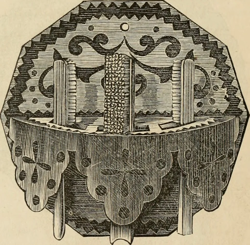 An illustration from Beautiful homes. Or, Hints in house furnishing, 1878, leaf 306