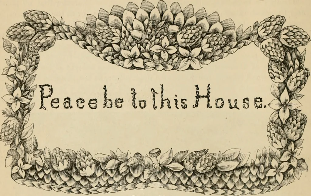 An illustration from Beautiful homes. Or, Hints in house furnishing, 1878, leaf 31