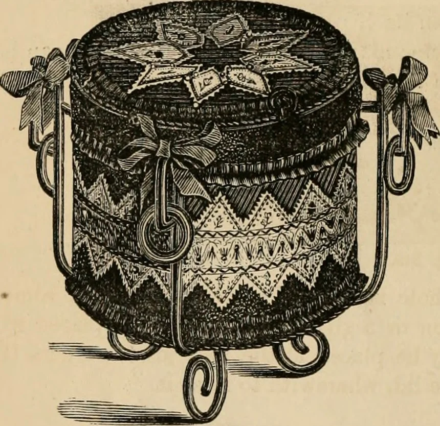 An illustration from Beautiful homes. Or, Hints in house furnishing, 1878, leaf 321