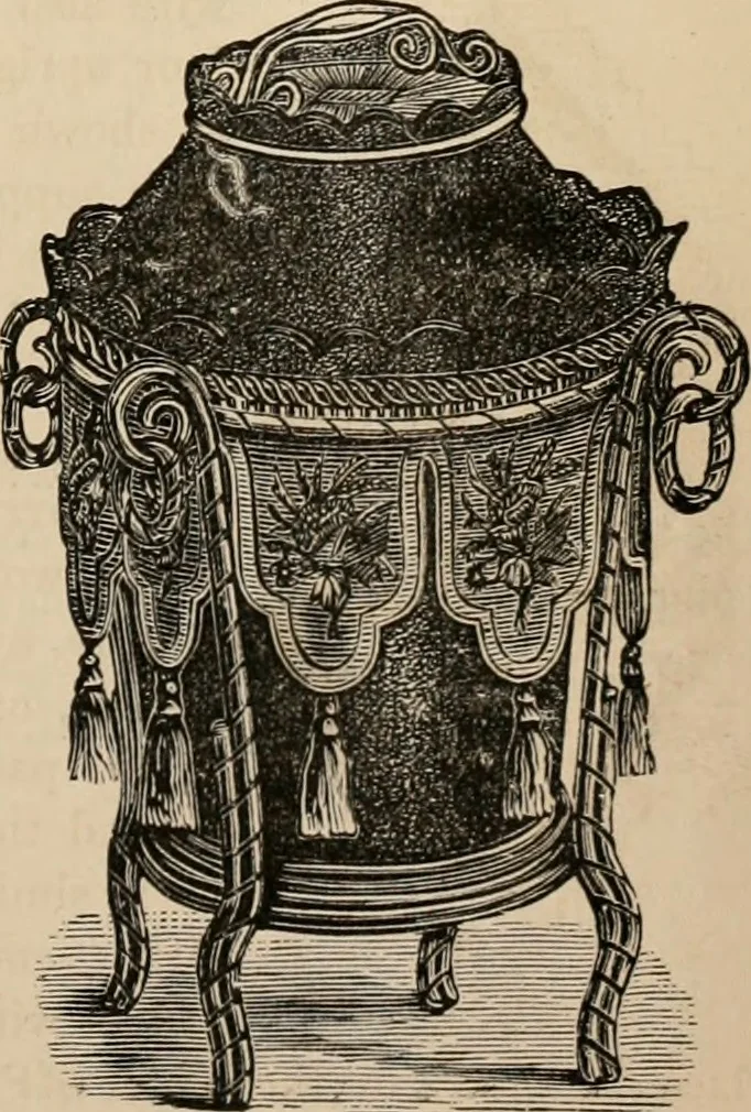 An illustration from Beautiful homes. Or, Hints in house furnishing, 1878, leaf 322