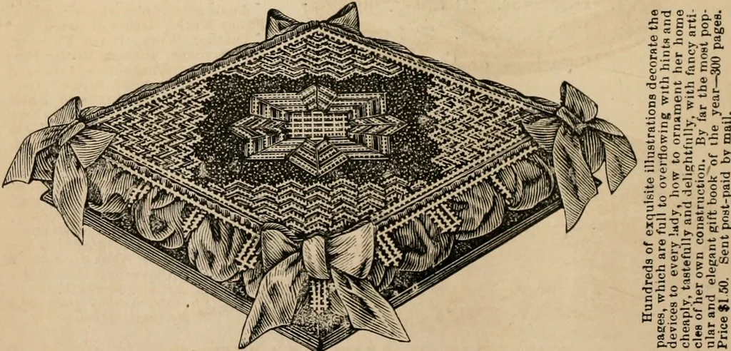 An illustration from Beautiful homes. Or, Hints in house furnishing, 1878, leaf 325