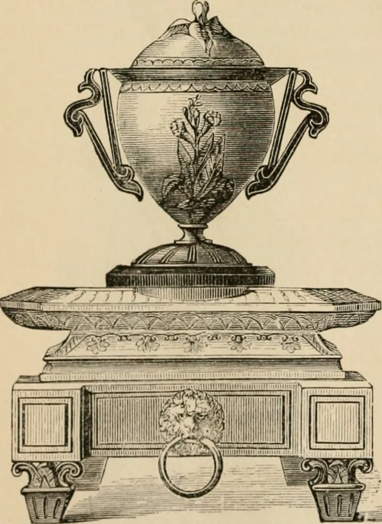 An illustration from Beautiful homes. Or, Hints in house furnishing, 1878, leaf 65