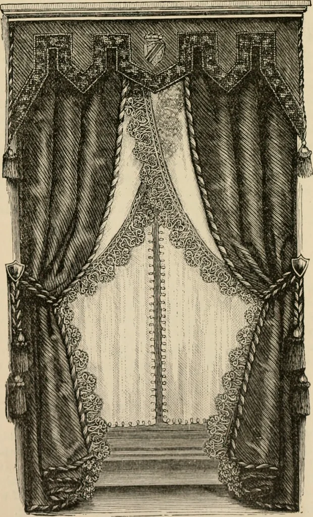 An illustration from Beautiful homes. Or, Hints in house furnishing, 1878, leaf 71