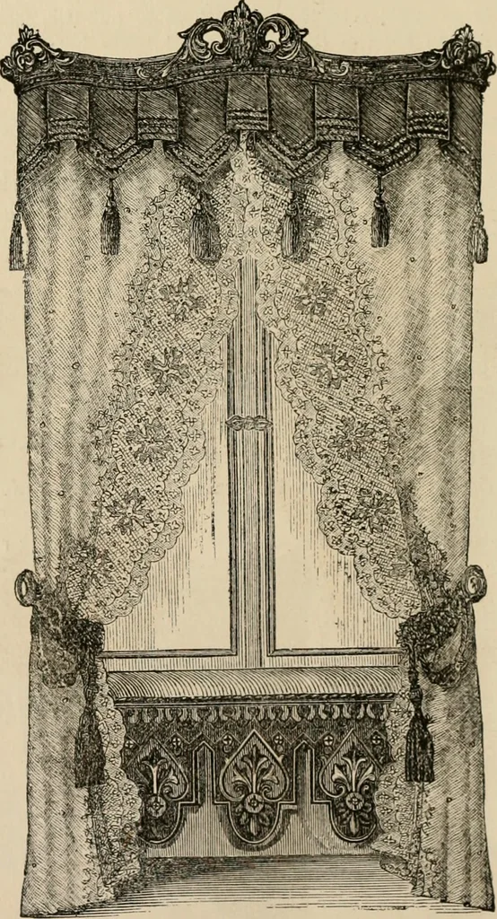 An illustration from Beautiful homes. Or, Hints in house furnishing, 1878, leaf 75