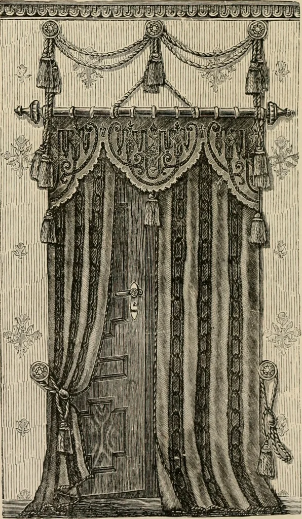 An illustration from Beautiful homes. Or, Hints in house furnishing, 1878, leaf 77