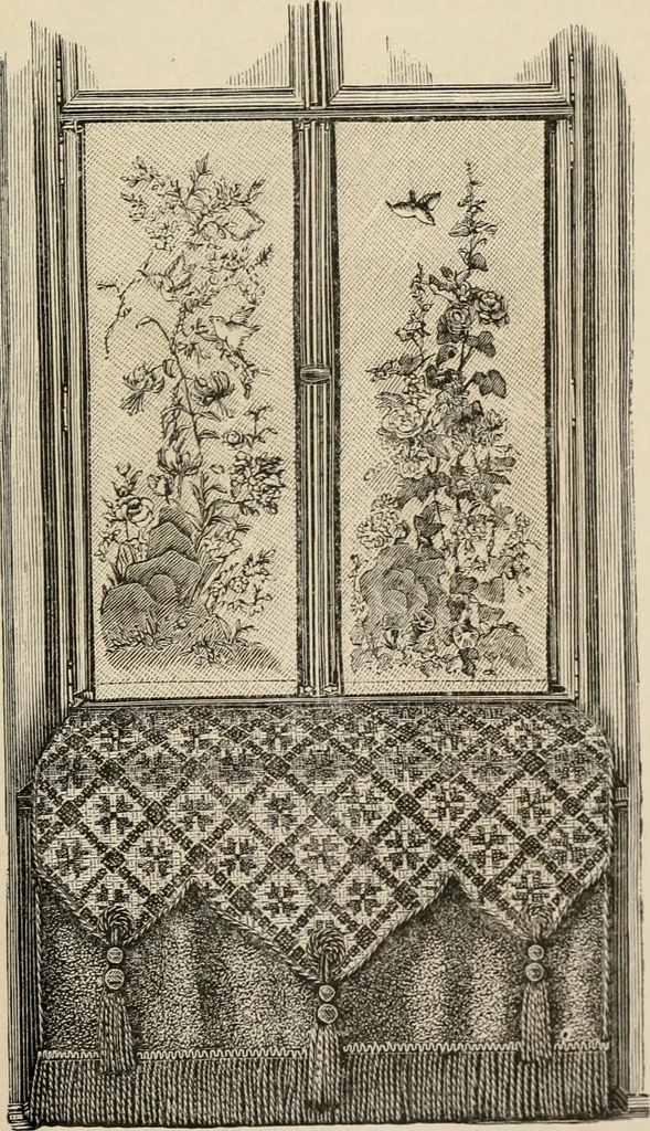An illustration from Beautiful homes. Or, Hints in house furnishing, 1878, leaf 84