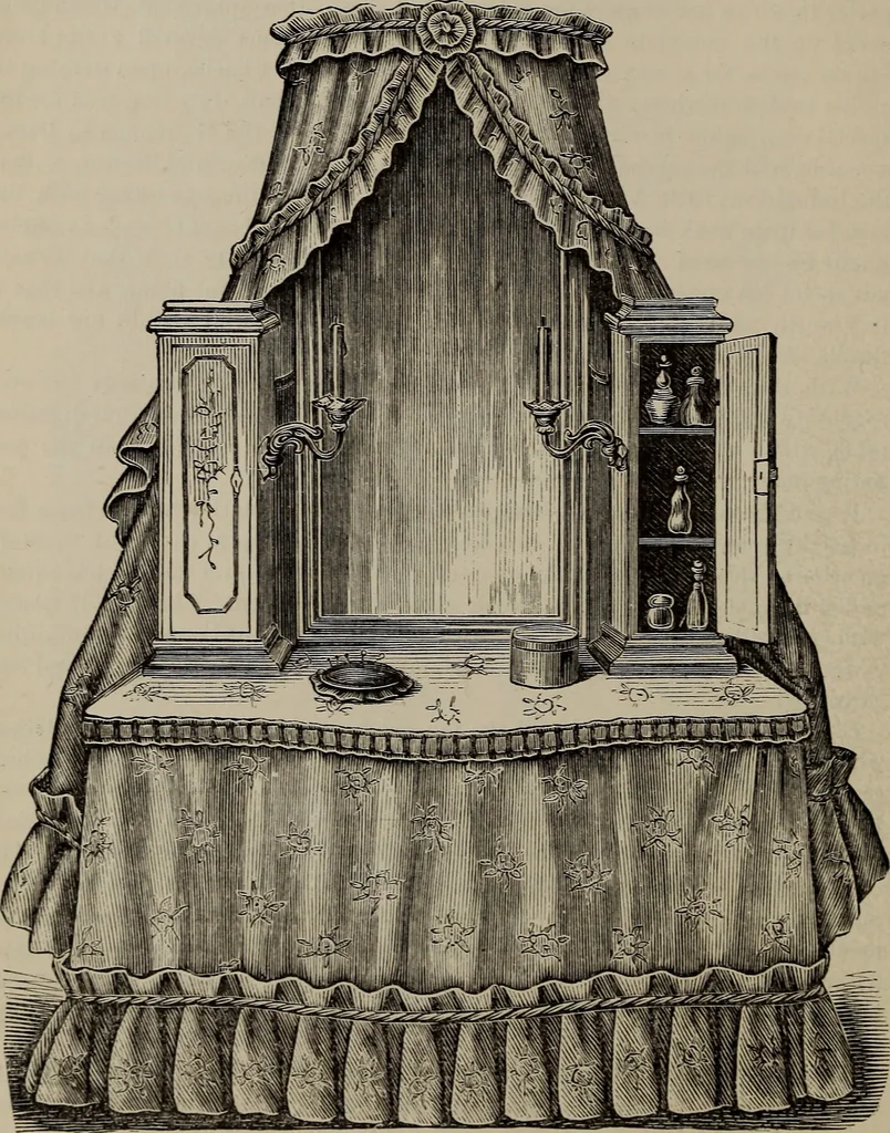 An illustration from Beautiful homes : or, Hints in house furnishing, 1878, leaf 103