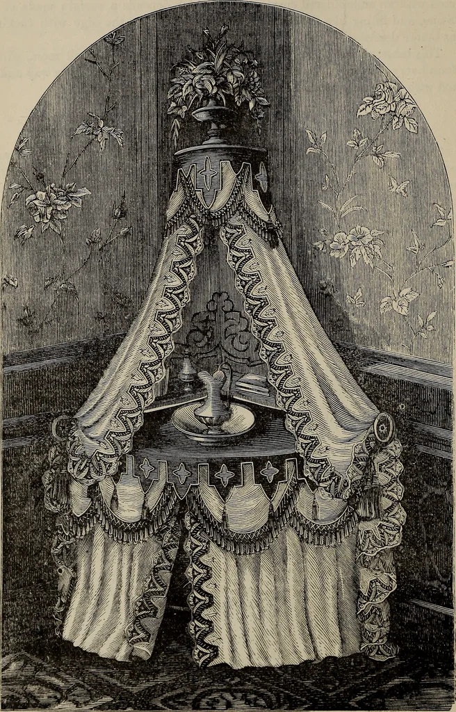 An illustration from Beautiful homes : or, Hints in house furnishing, 1878, leaf 107