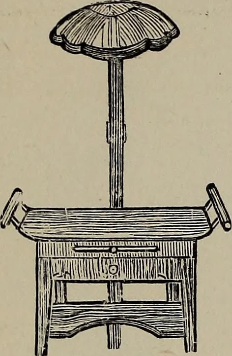 An illustration from Beautiful homes : or, Hints in house furnishing, 1878, leaf 112