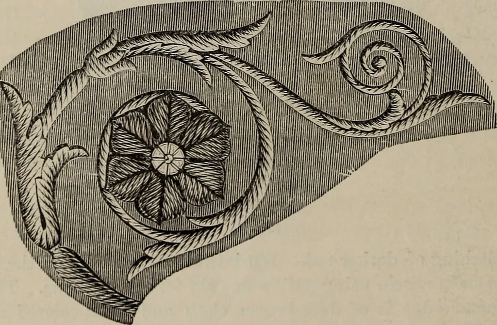 An illustration from Beautiful homes : or, Hints in house furnishing, 1878, leaf 121
