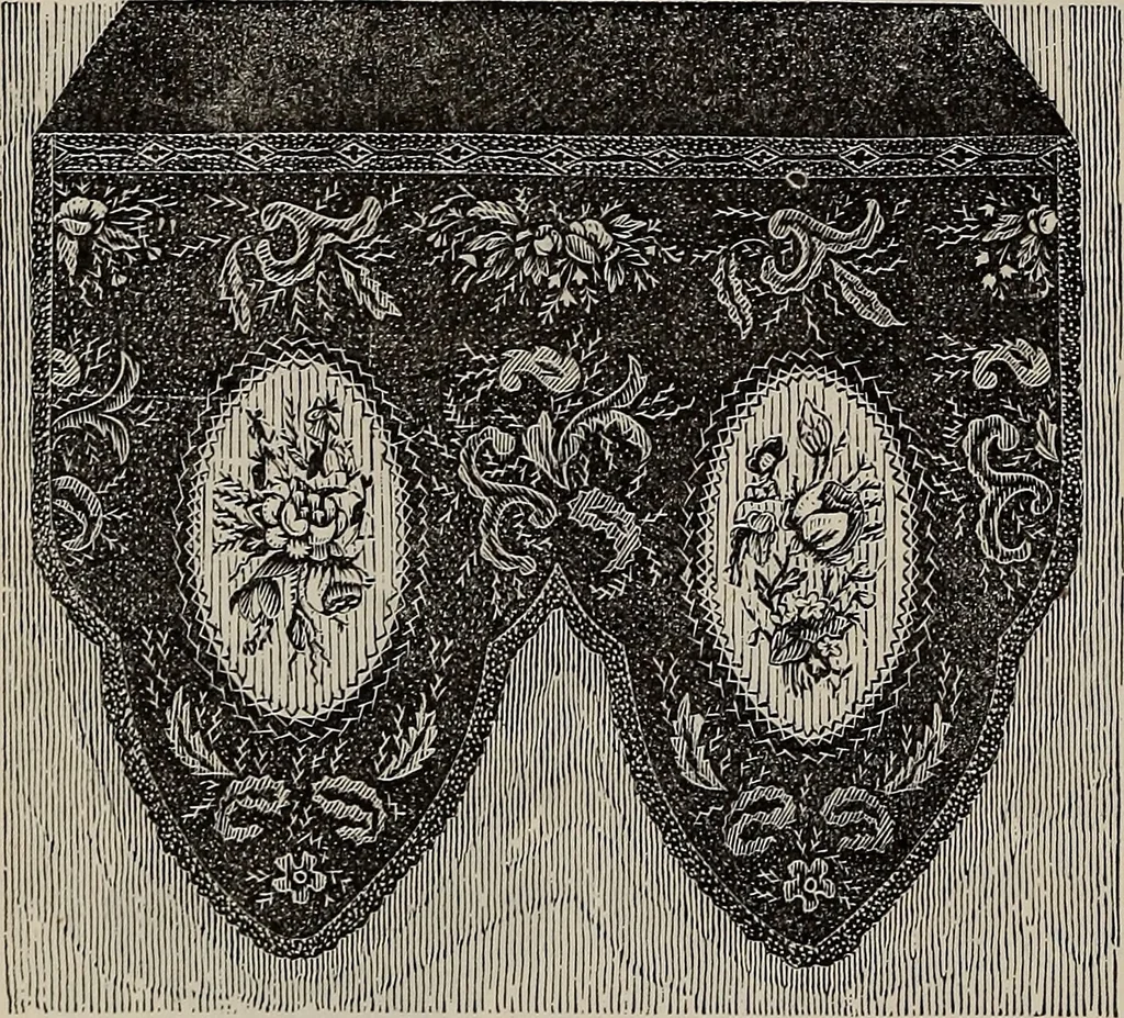 An illustration from Beautiful homes : or, Hints in house furnishing, 1878, leaf 133