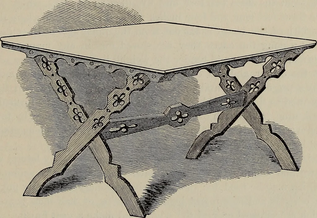 An illustration from Beautiful homes : or, Hints in house furnishing, 1878, leaf 136