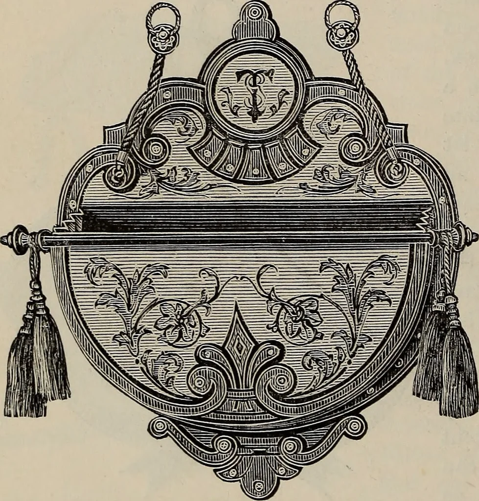 An illustration from Beautiful homes : or, Hints in house furnishing, 1878, leaf 151