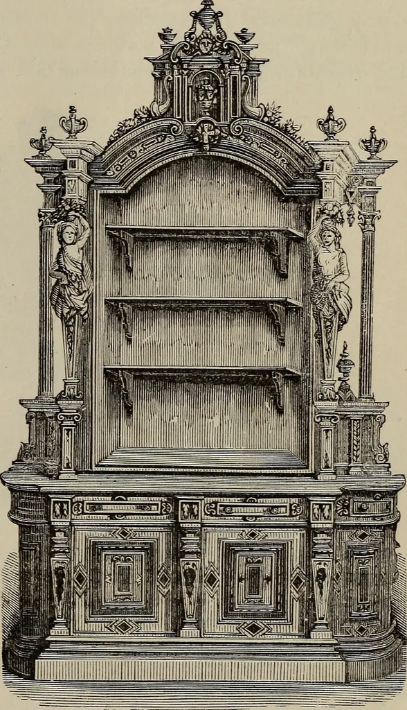 An illustration from Beautiful homes : or, Hints in house furnishing, 1878, leaf 170