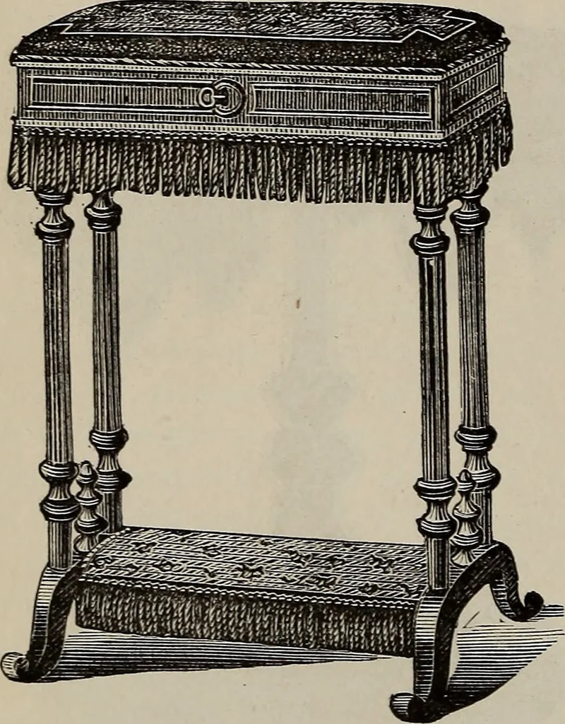 An illustration from Beautiful homes : or, Hints in house furnishing, 1878, leaf 187