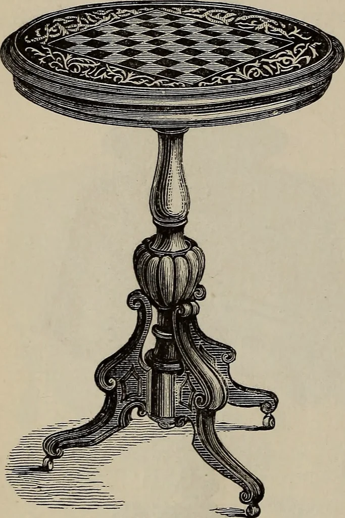 An illustration from Beautiful homes : or, Hints in house furnishing, 1878, leaf 193