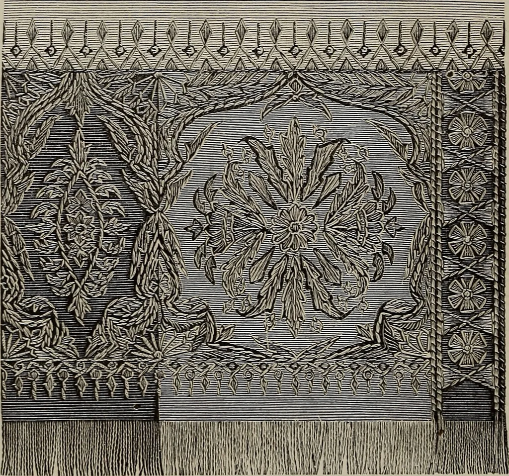 An illustration from Beautiful homes : or, Hints in house furnishing, 1878, leaf 201
