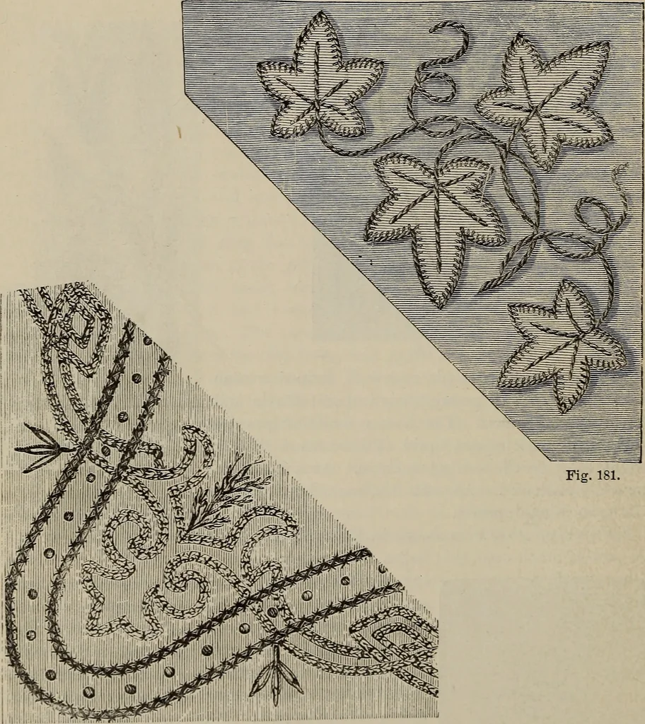 An illustration from Beautiful homes : or, Hints in house furnishing, 1878, leaf 215