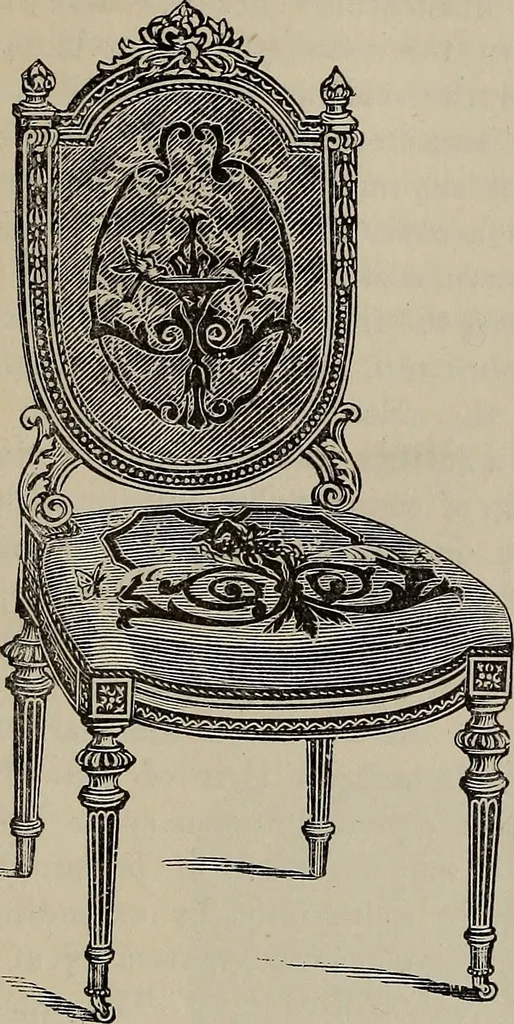 An illustration from Beautiful homes : or, Hints in house furnishing, 1878, leaf 220