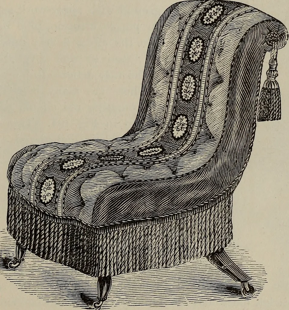 An illustration from Beautiful homes : or, Hints in house furnishing, 1878, leaf 222