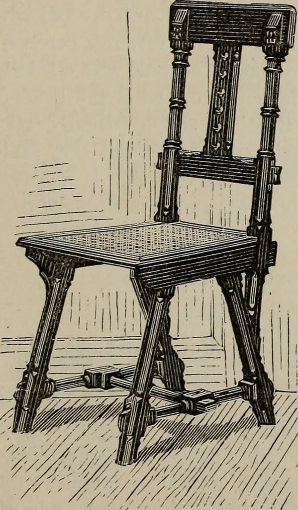 An illustration from Beautiful homes : or, Hints in house furnishing, 1878, leaf 226