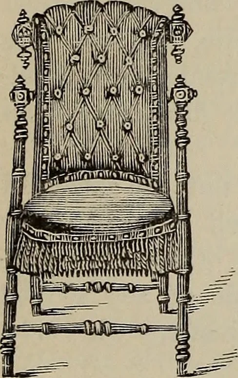 An illustration from Beautiful homes : or, Hints in house furnishing, 1878, leaf 228