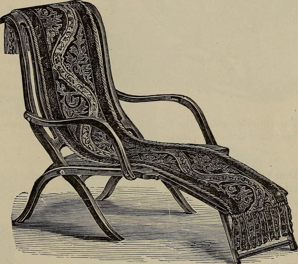An illustration from Beautiful homes : or, Hints in house furnishing, 1878, leaf 232