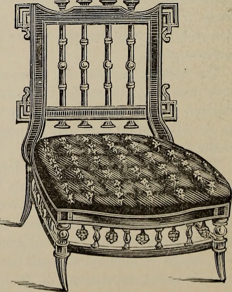 An illustration from Beautiful homes : or, Hints in house furnishing, 1878, leaf 241