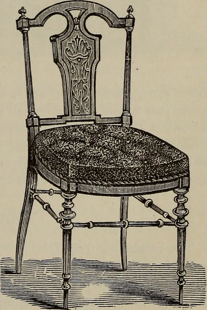 An illustration from Beautiful homes : or, Hints in house furnishing, 1878, leaf 242