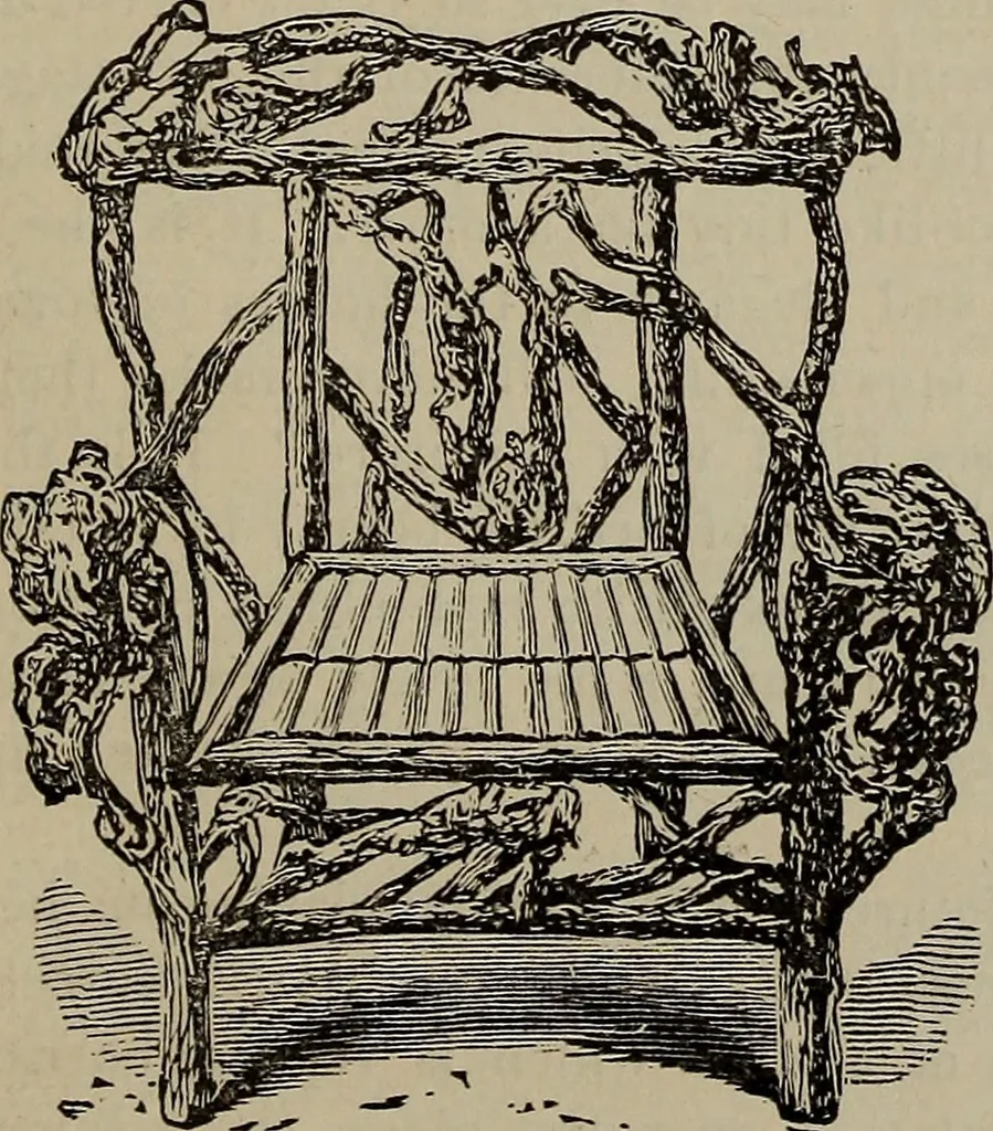 An illustration from Beautiful homes : or, Hints in house furnishing, 1878, leaf 244