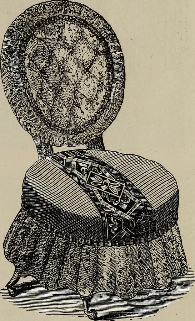 An illustration from Beautiful homes : or, Hints in house furnishing, 1878, leaf 246